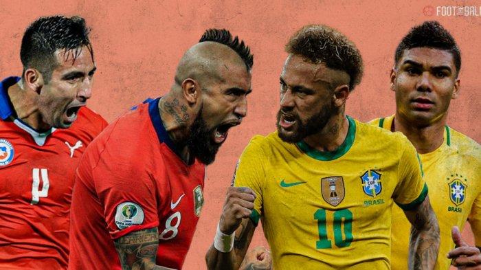 SEDANG BERLANGSUNG BABAK 2 Live Streaming Copa America Brasil vs Chile, Lucas Paqueta Bawa Brazil Unggul 1-0 