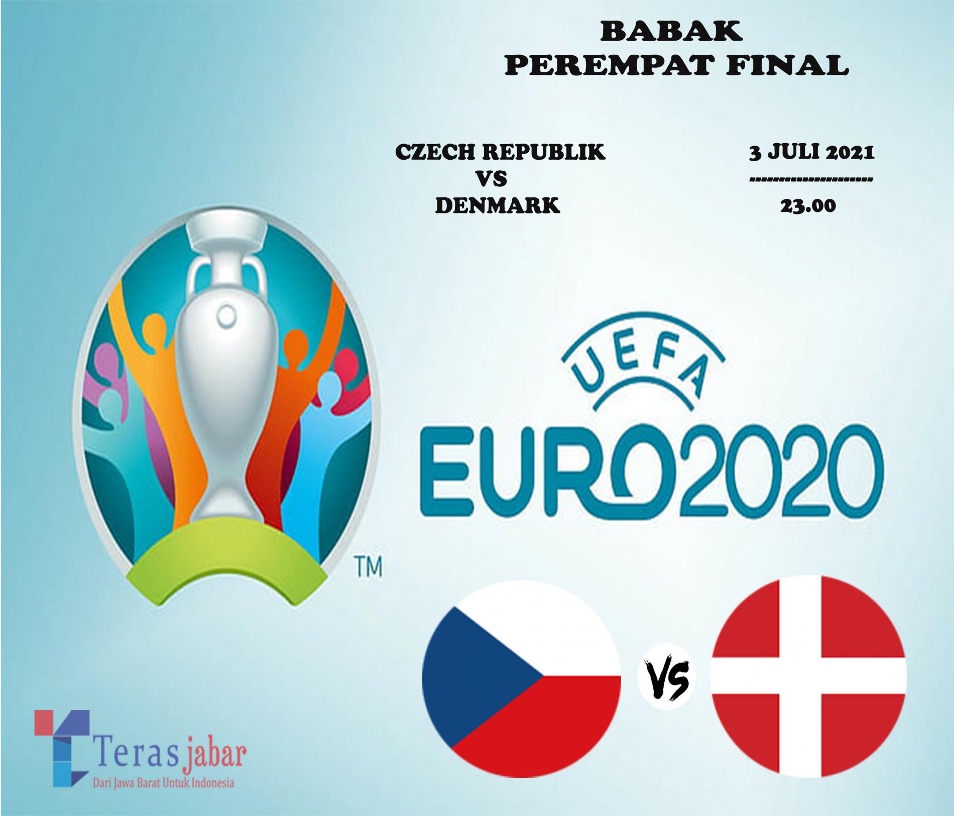 LINK Live Streaming Quarterfinals 2020 : Republik Ceko Vs Denmark, Tim Kuda Hitam Mana yang Akan Lolos Ke Semifinal 