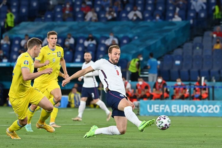 Hasil Euro 2020: Inggris Kalahkan Ukraina Dengan Skor 4-0, Harry Kane Jadi Man of the Match  