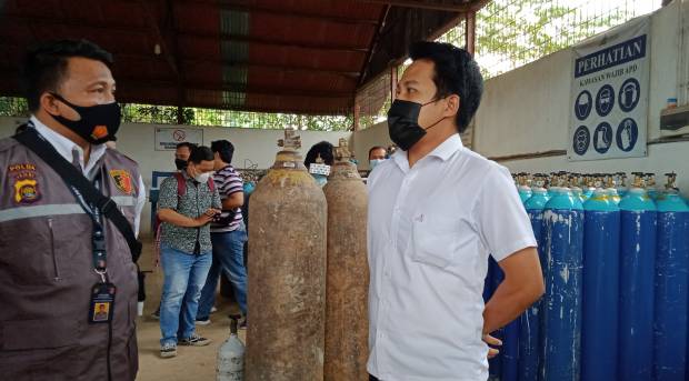 Kebutuhan Oksigen di Kota Jambi Meningkat Tajam, Suplai Dibantu dari Palembang