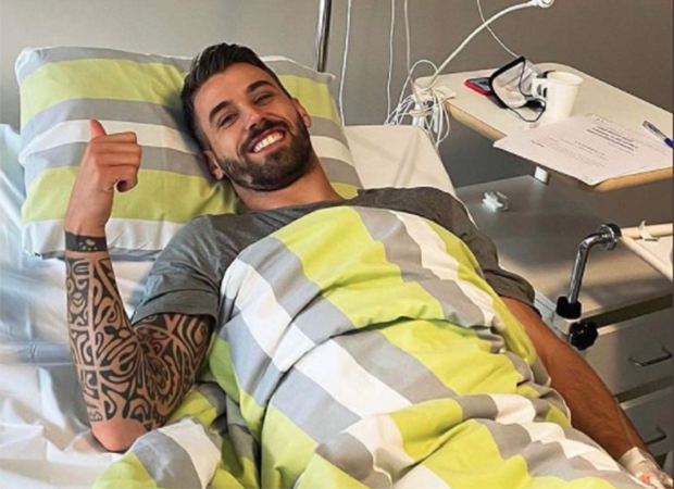 Leonardo Spinazzola Tersenyum Setelah Sukses Menjalani OPerasi Cedera