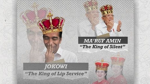 BEM Unnes Ikutan Kritik Pemerintah Wakil Presiden Ma'ruf Amin jadi 'King of Silent' dan Puan Maharani Jadi 'The Queen of Ghosting'