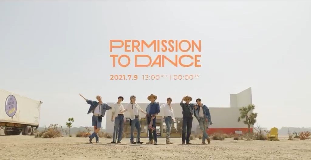 BTS Rilis Teaser MV 'Permission to Dance'