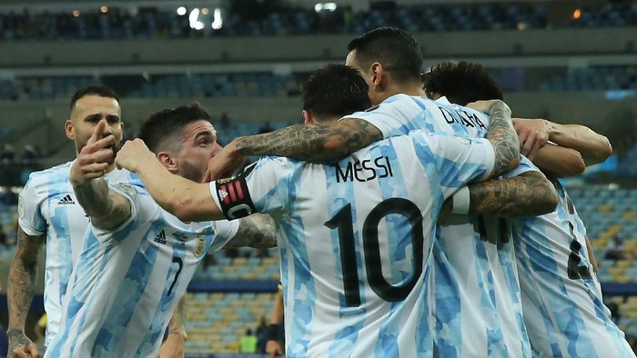 Timnas Argentina Juara Copa America 2021! 