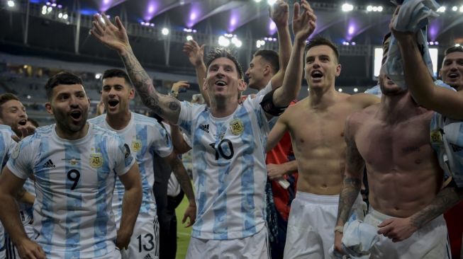 Berikut Beberapa Fakta Kemenangan Argentina atas Brasil di Final Copa America 2021