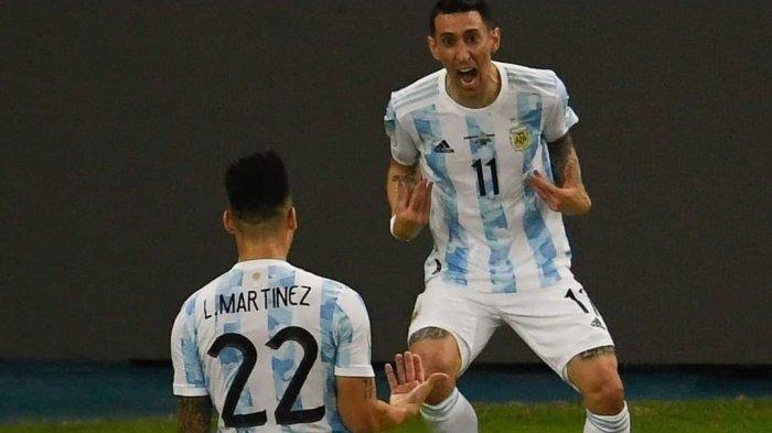 Tak Hanya Lionel Messi, Angel Di Maria Catat Sejumlah Rekor Saat Argentina Juara Copa America 2021   