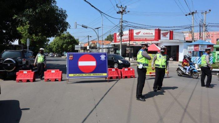 Seminggu Menerapkan PPKM Darurat di Indramayu, Polisi Sebut Kesadaran Masyarakat Mulai Muncul, Jalanan Lenggang