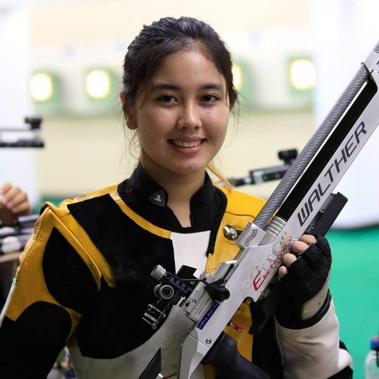 Baru 20 Tahun, Vidya Rafika Rahmatan Toyyiba Terpilih Jadi Penembak Indonesia di Olimpiade Tokyo 2020