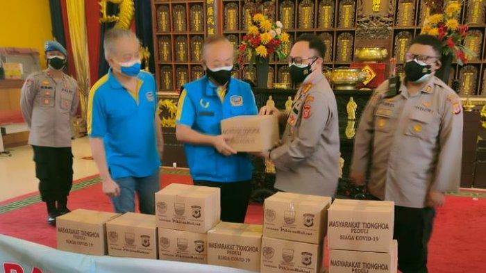 Polrestabes Bandung Terima Titipan 10 Ribu Paket Sembako untuk Disalurkan kepada Masyarakat   