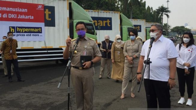 Gubernur Anies Terbitkan Kepgub PPKM Level 4 di Jakarta