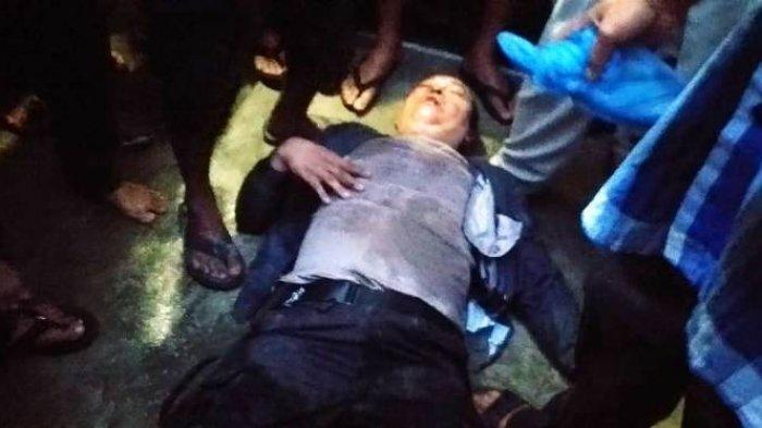 Oknum Polisi Sekarat Diamuk Massa Diduga Bersama 7 Temannya Merampas Motor Seorang Wanita di Sumut   