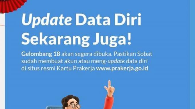 Pendaftaran Kartu Prakerja Gelombang 18 Segera Dibuka, Akses Situs Resmi www.prakerja.go.id 