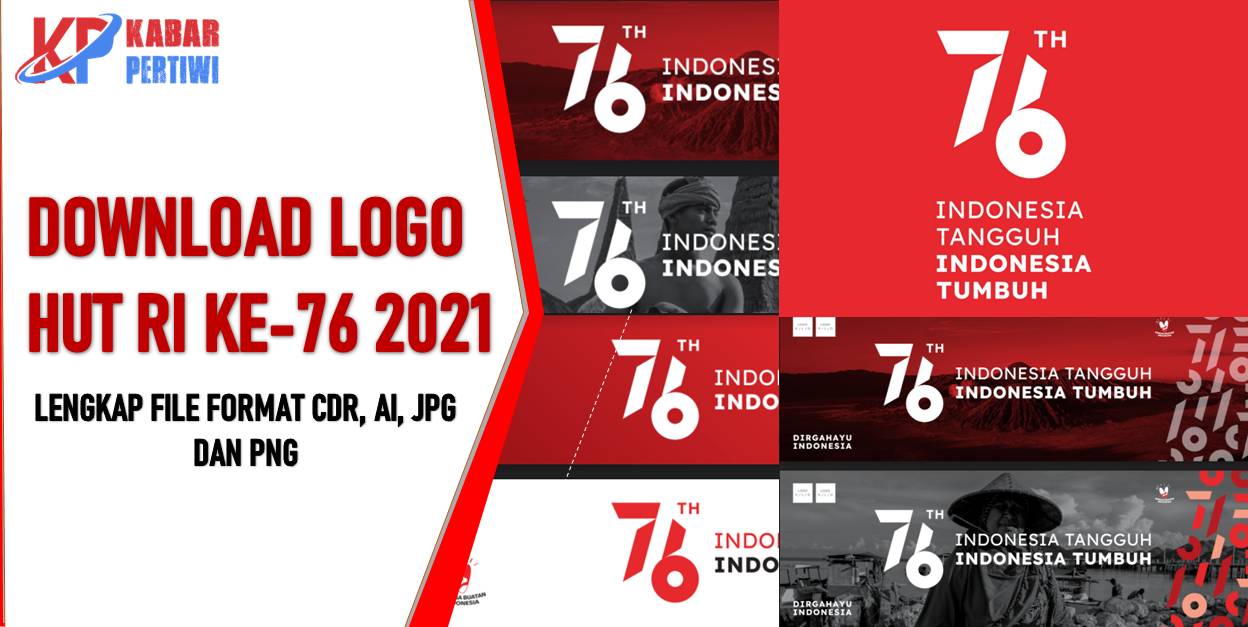 LINK Download Logo HUT RI ke 76, Cocok Untuk Membuat Spanduk dan Desain Ucapan 