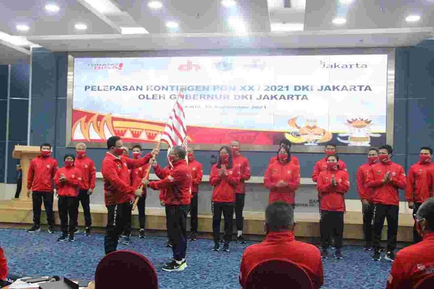Gubernur Anies Lepas Kontingen Menuju PON Papua, Yakin Jakarta Juara Umum