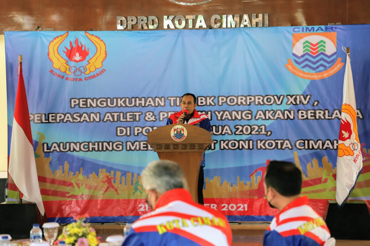 Plt. Walikota Cimahi Lepas 7 Atlet Ikuti PON XX/Papua 2021
