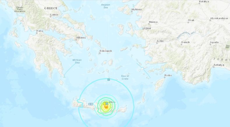 Gempa Bumi Bermagnitudo 6,5 Guncang Yunani 