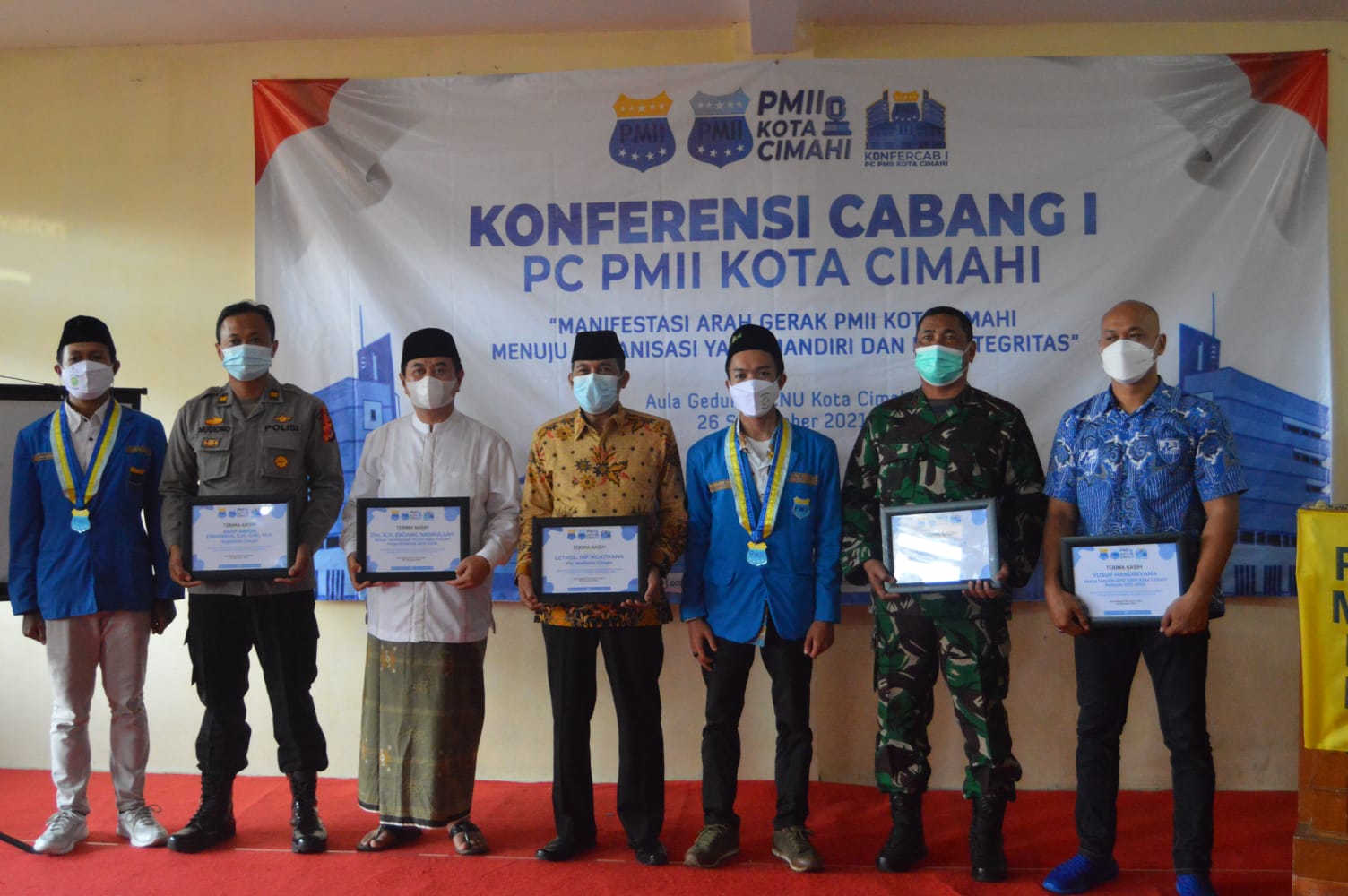 Plt. Walikota Cimahi Hadiri Konfercab Pertama PC PMII Kota Cimahi