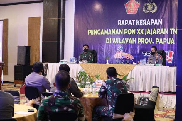 Panglima TNI dan Kapolri Minta Aparat Sukseskan PON XX Papua