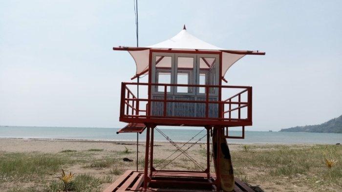 Butuh 19 Pos Pengawas, Balawista Baru Punya Dua Menara Pengawas yang Terpasang di Pantai Sukabumi   