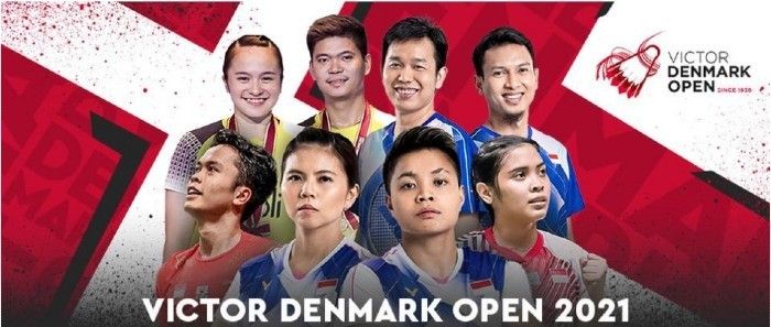 JADWAL 6 WAKIL Indonesia di Perempat Final Denmark Open 2021 Hari ini : Ada Jojo Vs Momota, Fajar/Rian Vs Malaysia, Cek Yang Lainnya Disini ! 