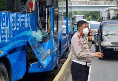 Polisi Mencari Unsur Pidana Akibat Kecelakaan Maut 2 Transjakarta