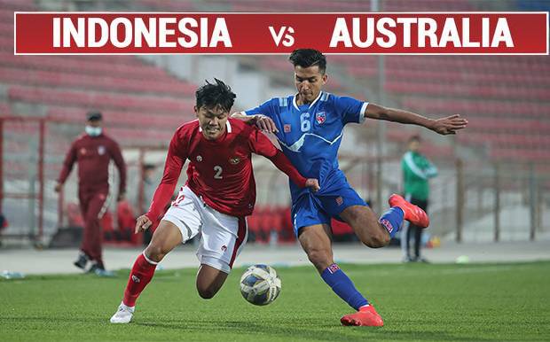 LINK Live Streaming Kualifikasi Piala Asia U-23 : Timnas Indonesia Vs Australia, Dukung dan Tonton Disini ! Pukul 19.00 WIB 