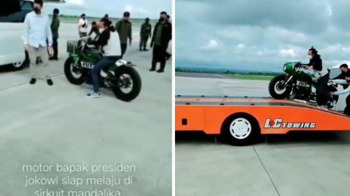 Presiden Jokowi Siap Turun dengan Motor Balapnya di Sirkuit Mandalika