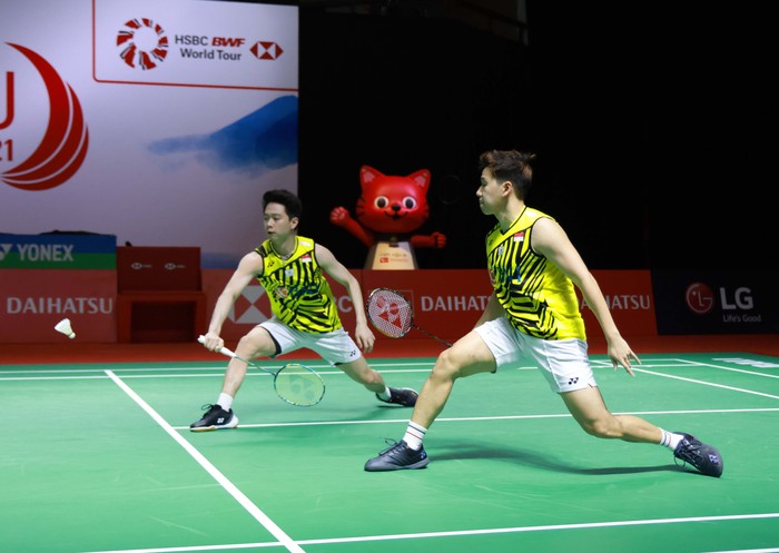 Indonesia Open 2021 : Marcus/Kevin (The Minions) vs Sol Gyu /Won Ho (Korea Selatan), Sedang Berlangsung, Berikut LINK Live Streamingnya, Tonton Gratis Disini ! 