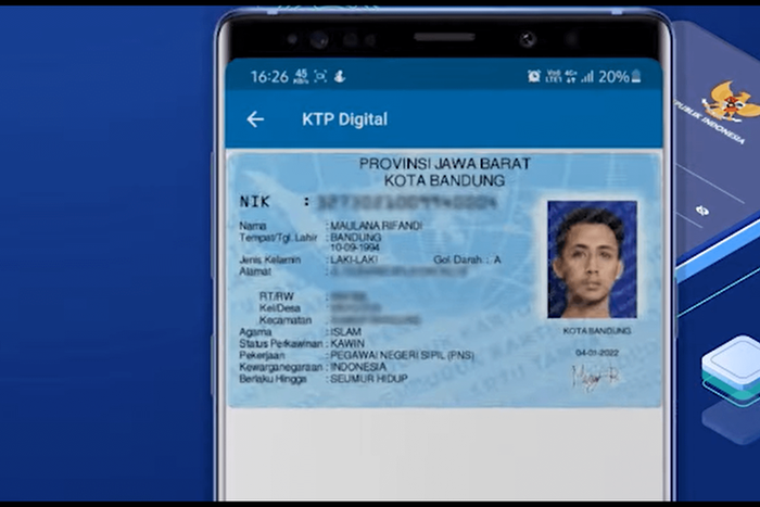 BEGINI Cara Membuat e-KTP Digital, Tinggal Download Identitas Digital (PPID Kemendagri)  di Google Play Store Lalu Ikut Langkah ini ! 