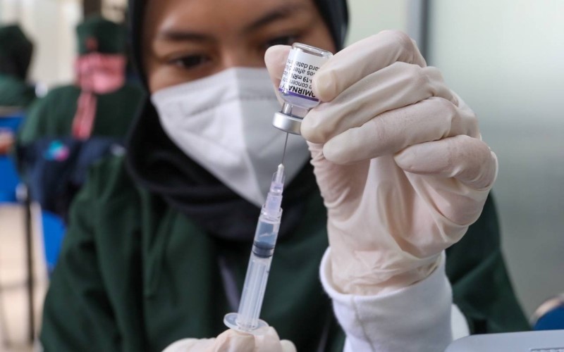 Sebanyak 80 Puskesmas di Kota Bandung Serentak Lakukan Vaksin Booster