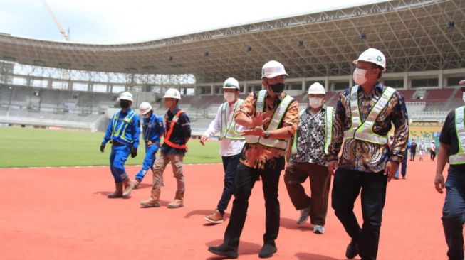 3 Klub Liga 1 Lirik Banten Internasional Stadium Jadi Hombase, Dewa United Tinjau Stadion
