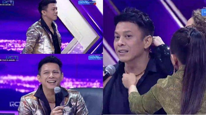 Cuma di X Factor Indonesia Ariel NOAH Dangdutan Memakai Jas Bling-bling dan Kalung Emas, Didandani BCL   