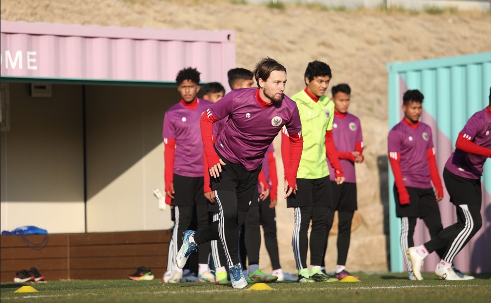 Asisten Pelatih Timnas Indonesia U-23 Sebut Pemain Tunjukkan Progres Selama TC Korea Selatan
