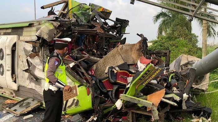 Inilah FAKTA Baru Kecelakaan Maut di Tol Surabaya Mojokerto, Sopir Bus Maut Mengonsumsi Sabu