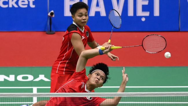 FINAL Badminton Beregu Putri Sea Games 2022 :  Apriyani Rahayu/Siti Fadia Kalah Indonesia Tertinggal 0-2 dari Thailand
