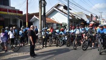 Aksi Sejuta Sepeda Satu Indonesia Dilaksanakan Di Kuningan