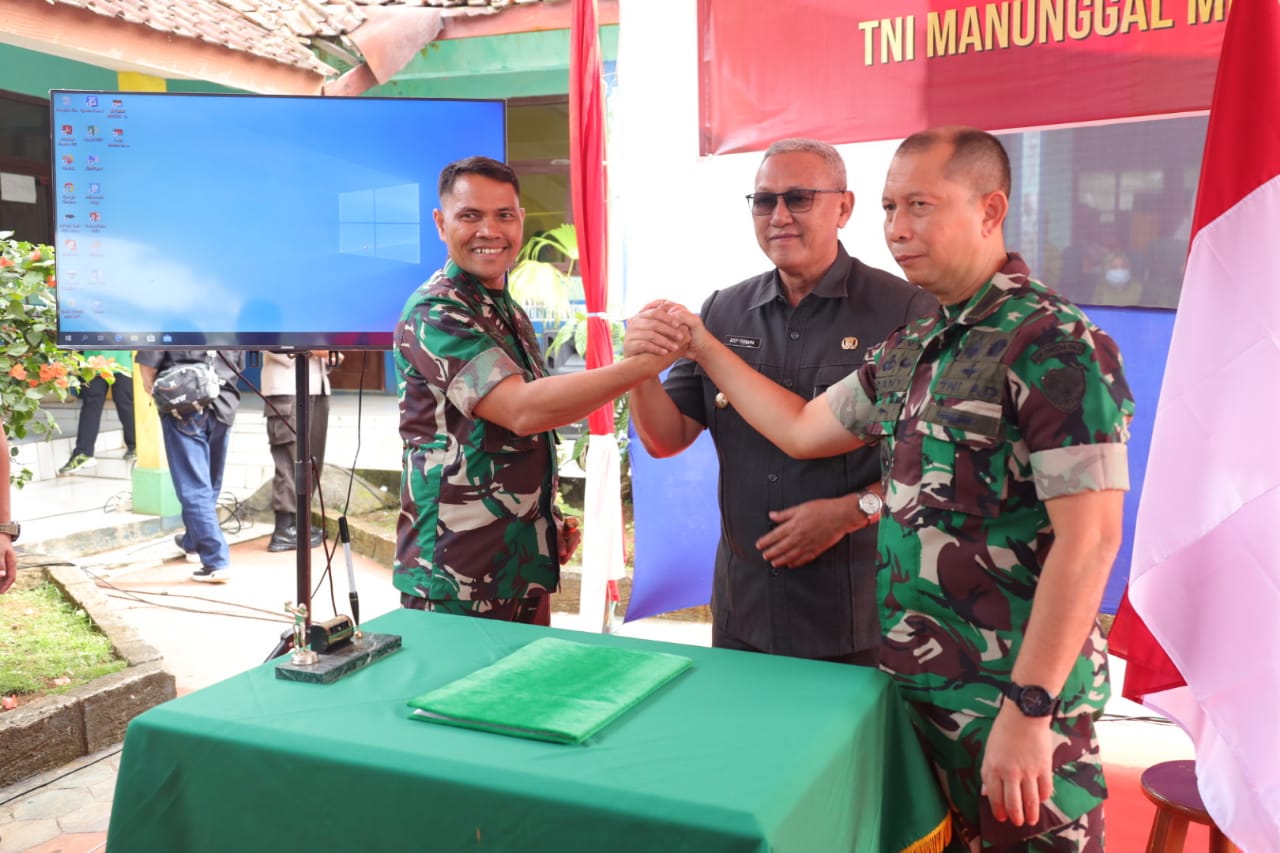 Mayjen TNI Kunto Arief Wibowo Kunjungi TMMD Imbangan Kodim 0615/Kuningan