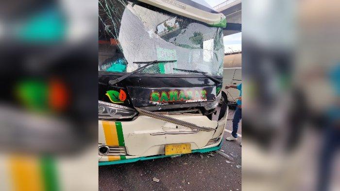 Bus Rombongan Jemaah Haji Asal Indramayu Alami Kecelakaan di Tol Cikarang, Berikut Kronologinya 