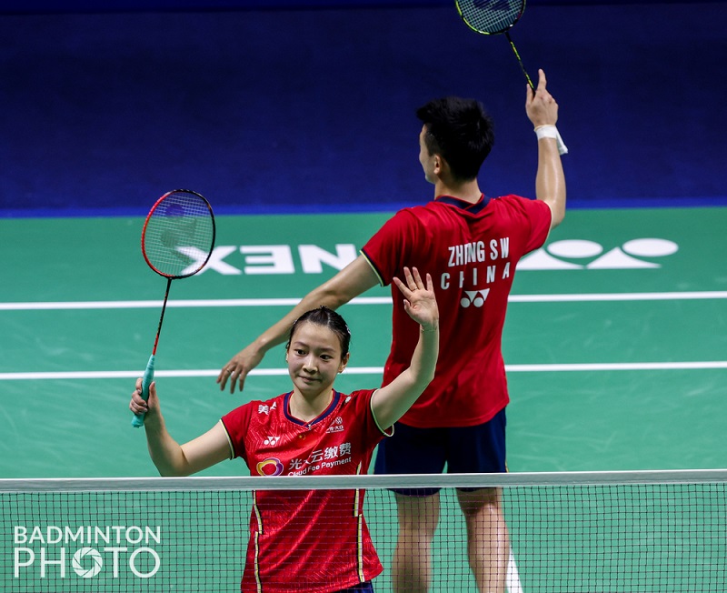 FINAL Ganda Campuran Indonesia Open 2022 : Kalahkan Pasangan Jepang, Zheng Si Wei/Huang Ya Qiong (China) Jadi Kampiun