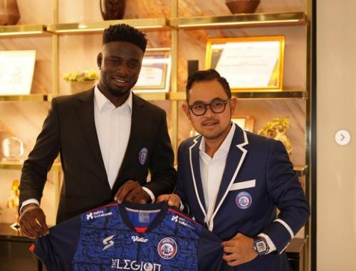 Bursa Transfer Liga 1 Indonesia : Abel Issa Camara Diperkenalkan sebagai Penyerang Asing Baru Arema FC