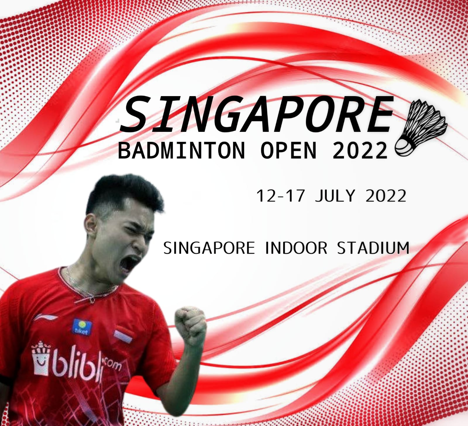 Singapore Open 2022 Hari ini Selasa, 12 Juli 2022 : 6 Wakil Indonesia Akan Tanding, Lihat Live nya Disini 