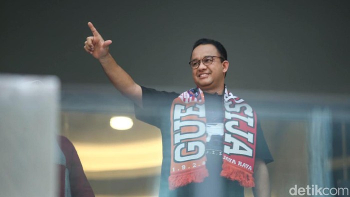 Resmikan Jakarta Internasional Stadium (JIS), Anies Baswedan Tidak Lupakan Jasa Presiden Jokowi