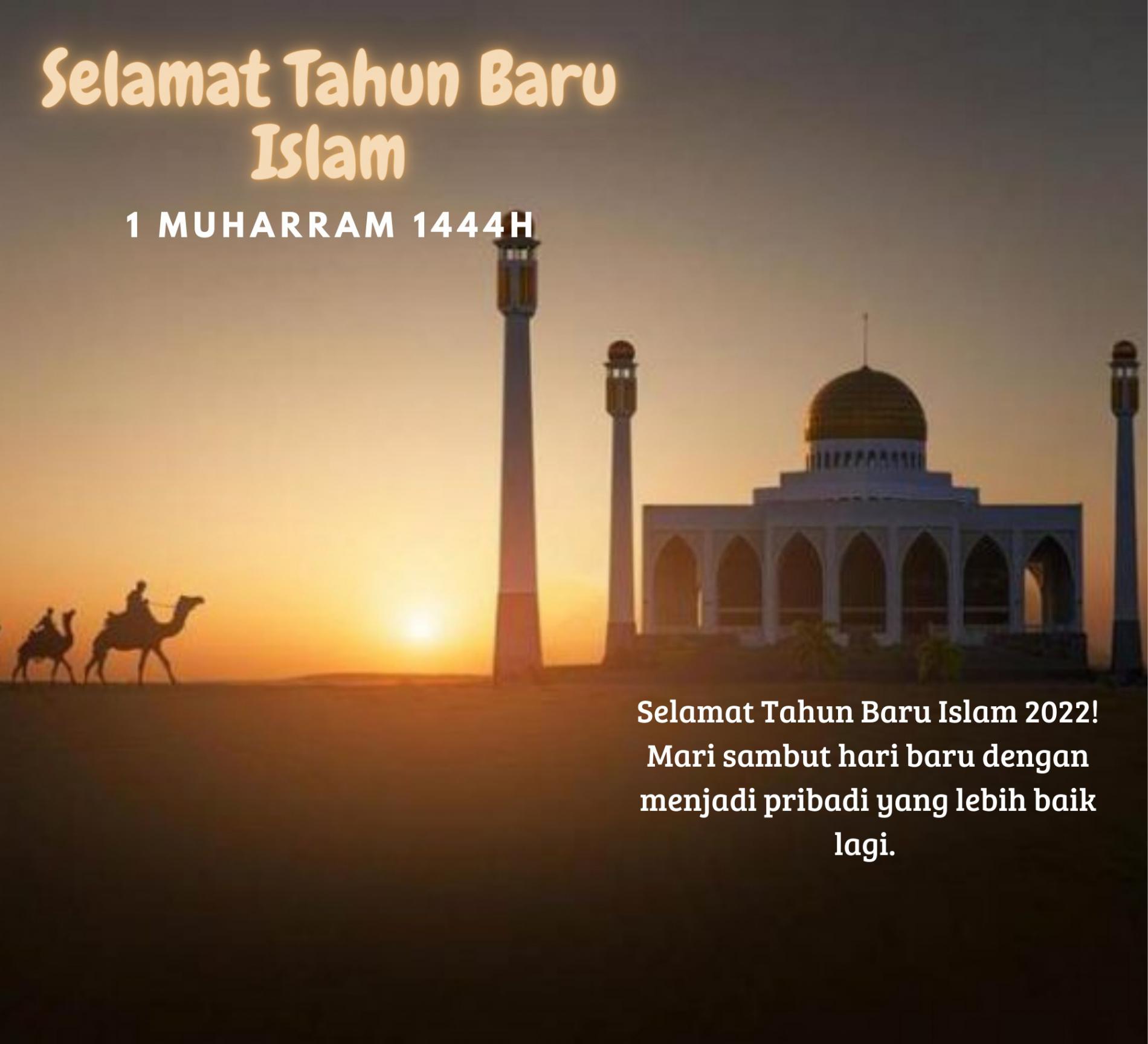 UCAPAN-UCAPAN Selamat Tahun Baru Islam 1 Muharram 1444 H, Pas Untuk Dibagikan ke Kerabat Atau Keluarga 