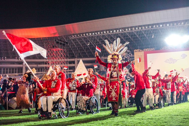 Berhasil Kantongi 168 Medali Emas, Indonesia Resmi Menjadi Juara Umum ASEAN Para Games 2022
