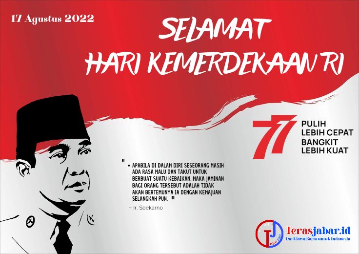 KUMPULAN Gambar Selamat HUT RI ke-77, Download  dan Bagikan di Sosmedmu Untuk Memeriahkan Kemerdekaan Indonesia ! 