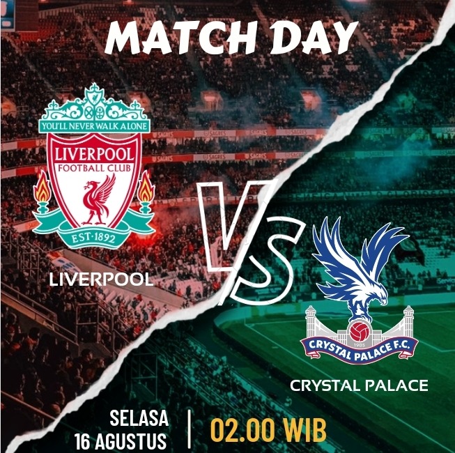 LINK Live Streaming LIga Inggris: Liverpool Vs Crystal Palace, Bisakah The Reds Petik Poin Penuh ? Tonton Disini ! 