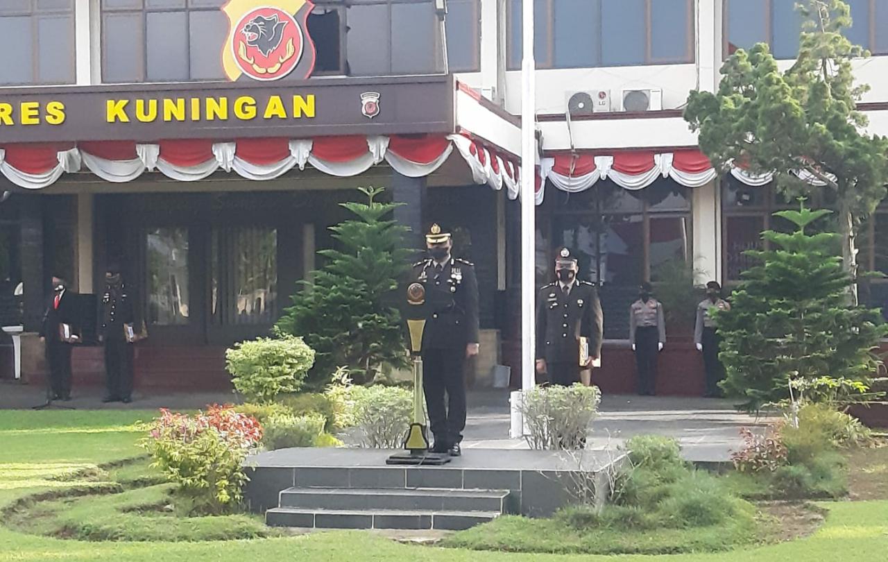 Polres Kuningan Peringati Hari Kemerdekaan Republik Indonesia Yang Ke-77