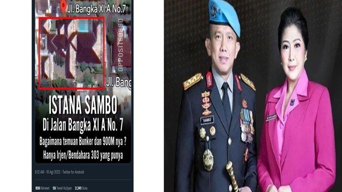 Viral  ! Ada Uang Rp 900 Miliar di Bunker Rumah Irjen Ferdy Sambo, Begini Penjelasan Polri 