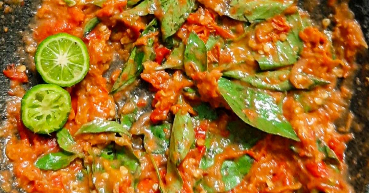 Berikut Resep Sambal Kemangi Enak