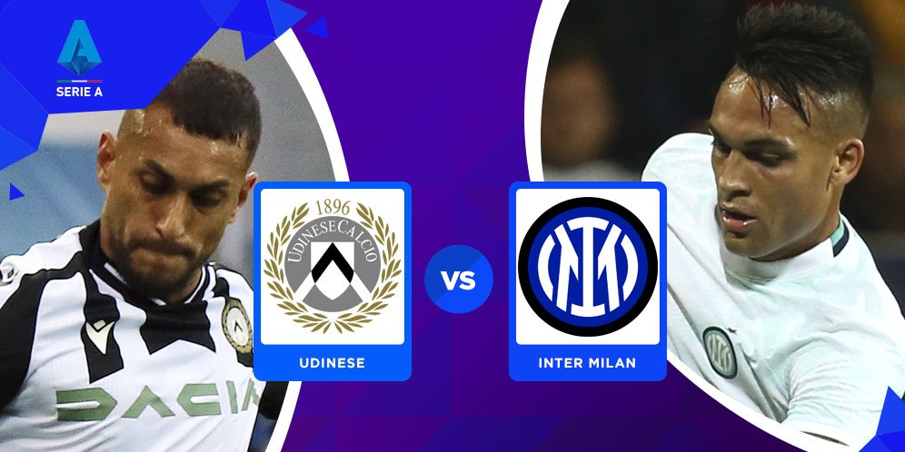 LINK Live Streaming Serie A: Udinese Vs inter Milan, Nerazzurri Bisa Menang Sih ! 